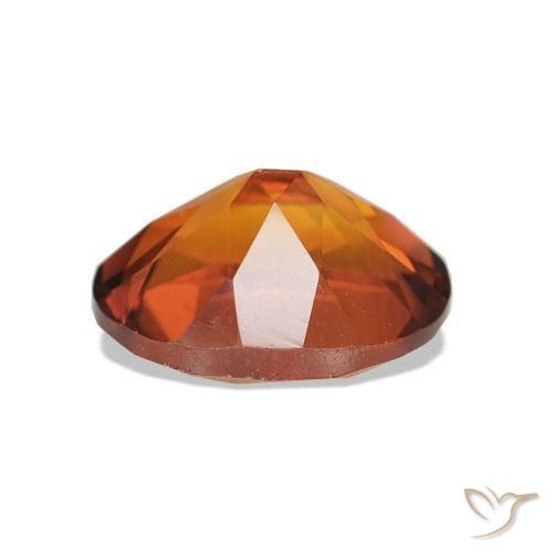 Citrine Gemstone in 9 x 7 mm (calibrated) Size for Sale, Citrine Stone in Medium Orange Color
