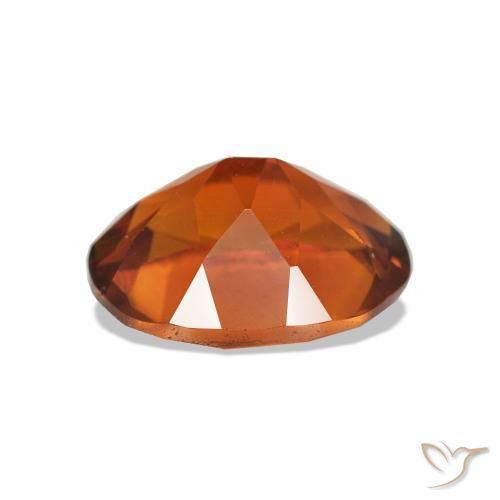 Citrine Gemstone in 9 x 7 mm (calibrated) Size for Sale, Citrine Stone in Amber Orange Color