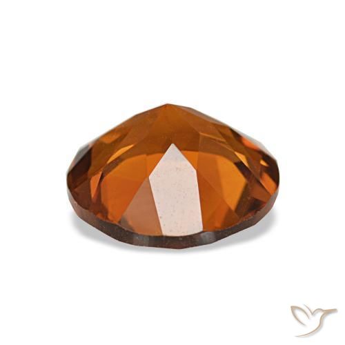 Citrine Gemstone in 8 mm (calibrated) Size for Sale, Citrine Stone in Fire Orange Color