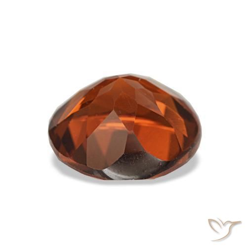 Citrine Gemstone in 8 mm (calibrated) Size for Sale, Citrine Stone in Dark Orange Color