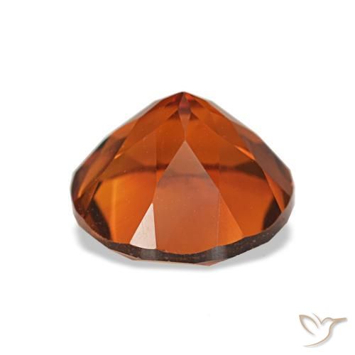 Citrine Gemstone in 8 mm (calibrated) Size for Sale, Citrine Stone in Deep Orange Color