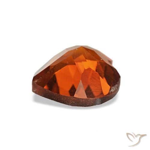 Citrine Gemstone in 7 x 7 mm (calibrated) Size for Sale, Citrine Stone in Fire Orange Color