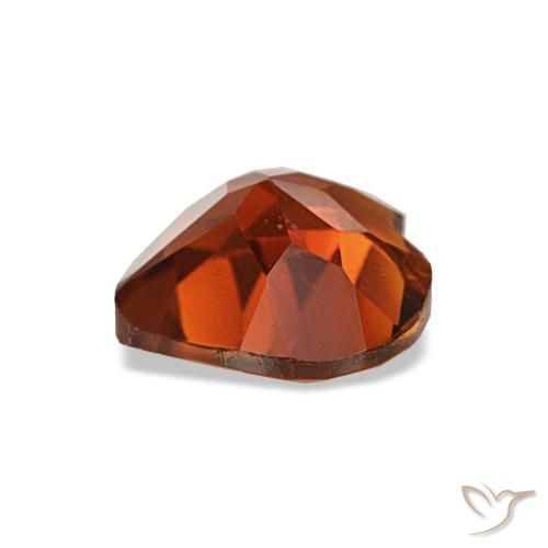 Citrine Gemstone in 7 x 7 mm (calibrated) Size for Sale, Citrine Stone in Dark Orange Color