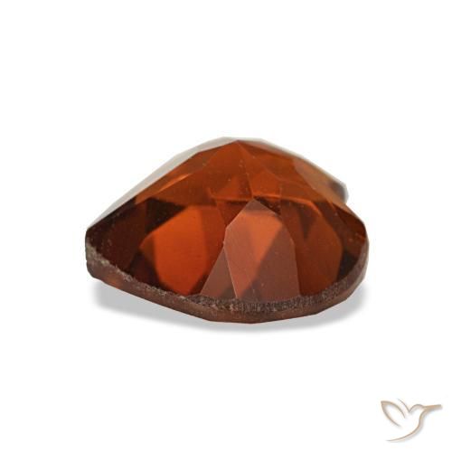 Citrine Gemstone in 7 x 7 mm (calibrated) Size for Sale, Citrine Stone in Dark Orange Color