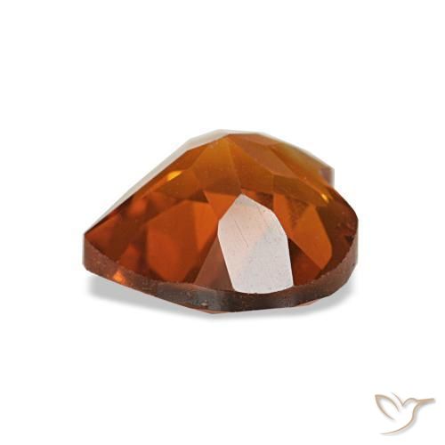 Citrine Gemstone in 7 x 7 mm (calibrated) Size for Sale, Citrine Stone in Deep Orange Color