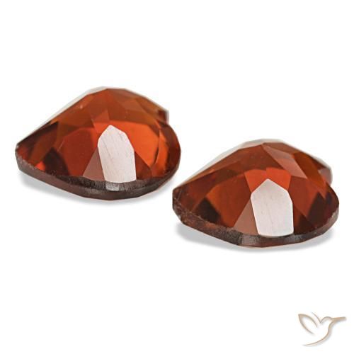 Citrine Gemstones in 7 x 7 mm (calibrated) Size for Sale, Citrine Stones in Dark Orange Color