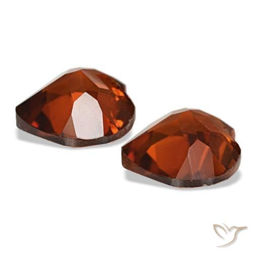 Citrine Gemstones in 7 x 7 mm (calibrated) Size for Sale, Citrine Stones in Deep Orange Color