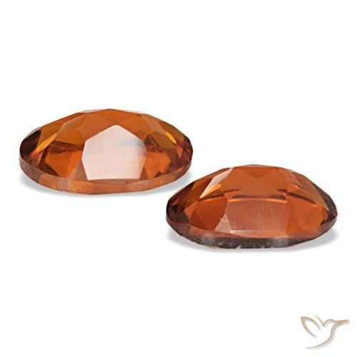 Citrine Gemstones in 7 x 5 mm (calibrated) Size for Sale, Citrine Stones in Medium Orange Color