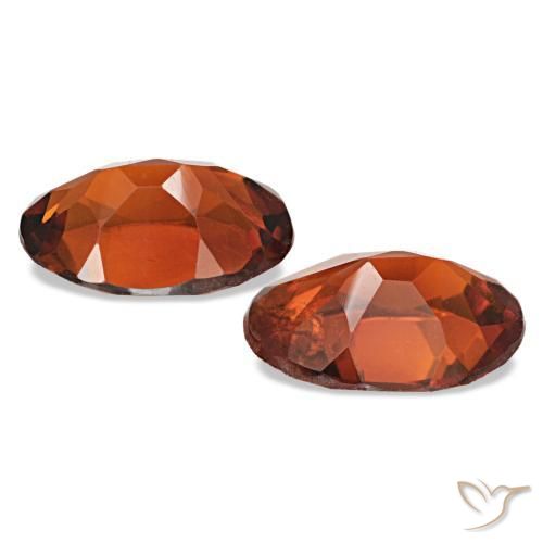 Citrine Gemstones in 7 x 5 mm (calibrated) Size for Sale, Citrine Stones in Dark Orange Color