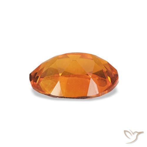 Citrine Gemstone in 7 x 5 mm (calibrated) Size for Sale, Citrine Stone in Orange Brown Color