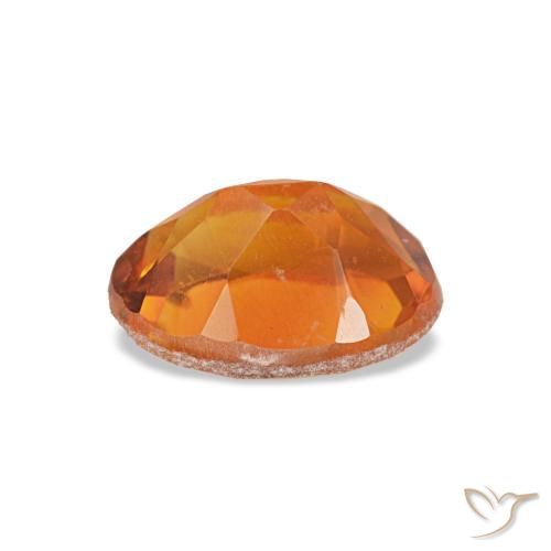 Citrine Gemstone in 7 x 5 mm (calibrated) Size for Sale, Citrine Stone in Medium Orange Color