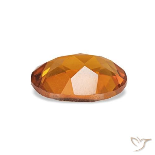 Citrine Gemstone in 7 x 5 mm (calibrated) Size for Sale, Citrine Stone in Orange Brown Color
