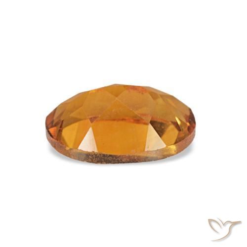Citrine Gemstone in 7 x 5 mm (calibrated) Size for Sale, Citrine Stone in Orange Brown Color