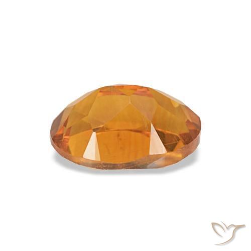 Citrine Gemstone in 7 x 5 mm (calibrated) Size for Sale, Citrine Stone in Medium Orange Color