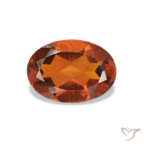 0.66ct Orange Citrine, Oval, VS