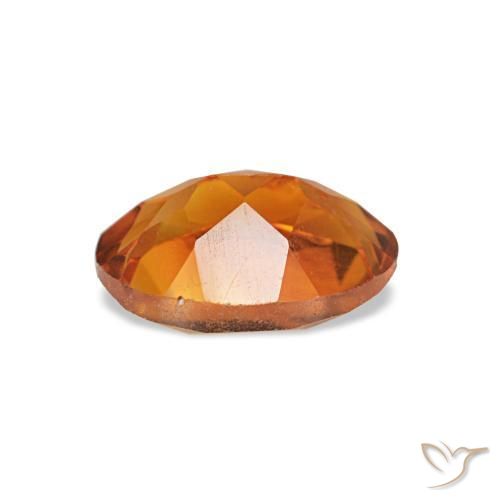 Citrine Gemstone in 7 x 5 mm (calibrated) Size for Sale, Citrine Stone in Deep Orange Color