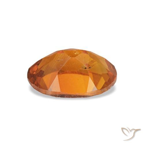 Citrine Gemstone in 7 x 5 mm (calibrated) Size for Sale, Citrine Stone in Deep Orange Color