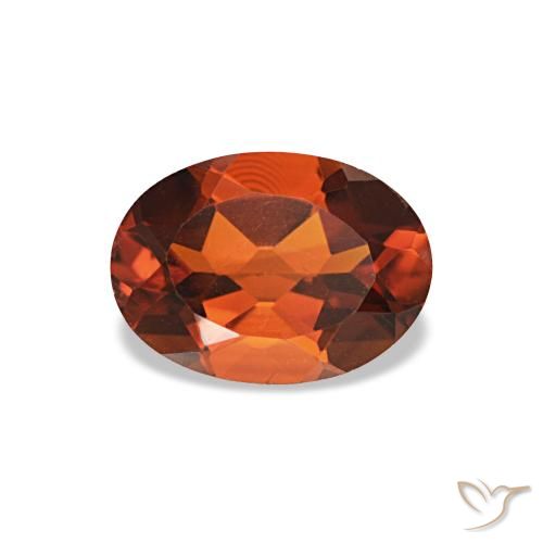 0.76ct Orange Citrine, Oval, VVS-VS
