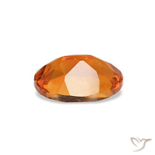Citrine Gemstone in 7 x 5 mm (calibrated) Size for Sale, Citrine Stone in Medium Orange Color