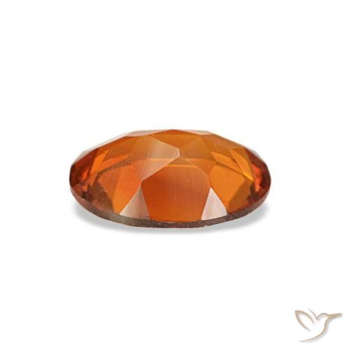 Citrine Gemstone in 7 x 5 mm (calibrated) Size for Sale, Citrine Stone in Medium Orange Color