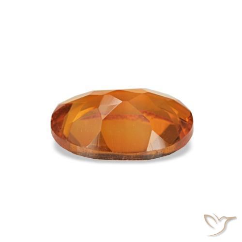 Citrine Gemstone in 7 x 5 mm (calibrated) Size for Sale, Citrine Stone in Medium Orange Color