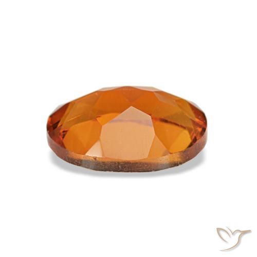 Citrine Gemstone in 7 x 5 mm (calibrated) Size for Sale, Citrine Stone in Medium Dark-Orange Color