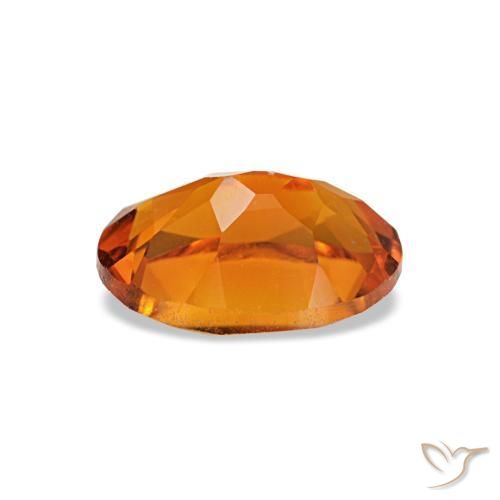 Citrine Gemstone in 7 x 5 mm (calibrated) Size for Sale, Citrine Stone in Deep Orange Color