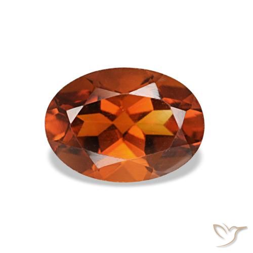0.83ct Orange Citrine, Oval, VVS-VS