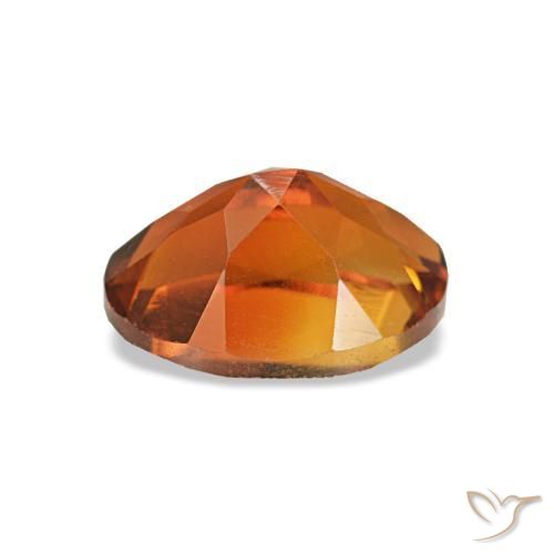 Citrine Gemstone in 7 x 5 mm (calibrated) Size for Sale, Citrine Stone in Reddish Orange Color