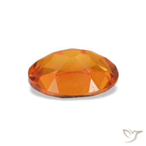 Citrine Gemstone in 7 x 5 mm (calibrated) Size for Sale, Citrine Stone in Medium Orange Color