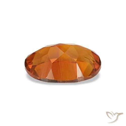 Citrine Gemstone in 7 x 5 mm (calibrated) Size for Sale, Citrine Stone in Medium Dark-Orange Color