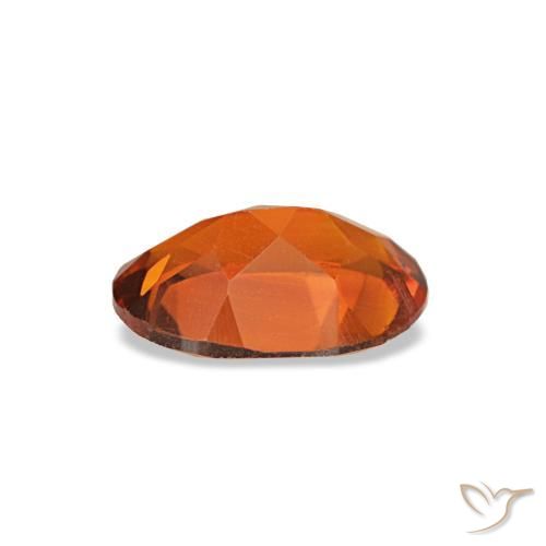 Citrine Gemstone in 7 x 5 mm (calibrated) Size for Sale, Citrine Stone in Deep Orange Color