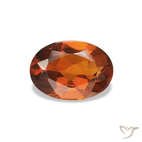 0.72ct Orange Citrine, Oval, VS-SI