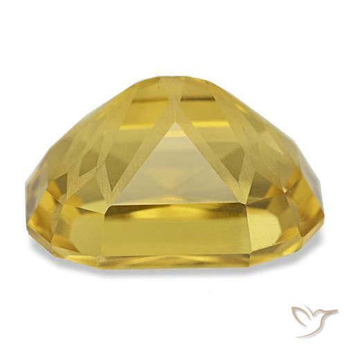 Citrine Gemstone in 16.5 x 12.4 mm Size for Sale, Citrine Stone in Medium Yellow Color
