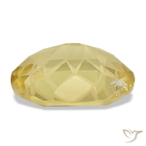 Citrine Gemstone in 13.3 x 10.1 mm Size for Sale, Citrine Stone in Medium Yellow Color
