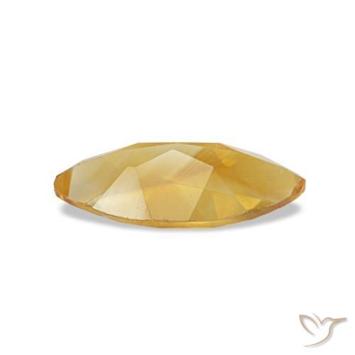 Citrine Gemstone in 8 x 4 mm (calibrated) Size for Sale, Citrine Stone in Dark Golden Color