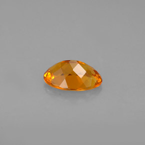 Clinohumite Gemstone in 7 x 5 mm (calibrated) Size for Sale, Clinohumite Stone in Yellow Orange Color