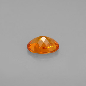 Clinohumite Gemstone in 6.3 x 4.9 mm Size for Sale, Clinohumite Stone in Yellow Orange Color