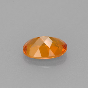 Clinohumite Gemstone in 6.7 x 4.7 mm Size for Sale, Clinohumite Stone in Yellow Orange Color