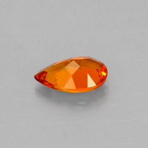 Clinohumite Gemstone in 7.2 x 4.7 mm Size for Sale, Clinohumite Stone in Yellow Orange Color