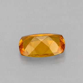 Clinohumite Gemstone in 7.1 x 5 mm Size for Sale, Clinohumite Stone in Yellow Orange Color
