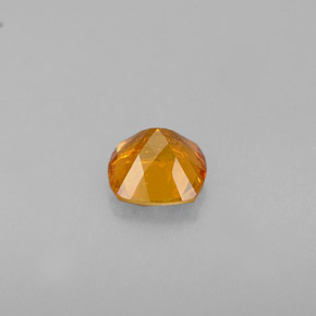 Clinohumite Gemstone in 5.2 x 4.9 mm Size for Sale, Clinohumite Stone in Yellow Orange Color