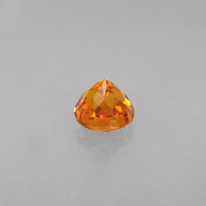 Clinohumite Gemstone in 4.3 mm Size for Sale, Clinohumite Stone in Yellow Orange Color