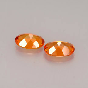 Clinohumite Gemstone in 5.8 x 4.2 mm Size for Sale, Clinohumite Stone in Yellow Orange Color