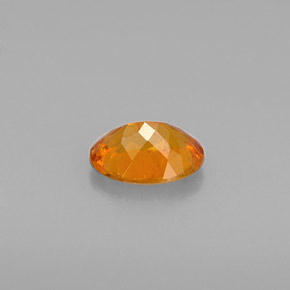 Clinohumite Gemstone in 6.2 x 4.7 mm Size for Sale, Clinohumite Stone in Yellow Orange Color
