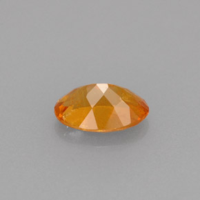 Clinohumite Gemstone in 6.7 x 4.6 mm Size for Sale, Clinohumite Stone in Yellow Orange Color