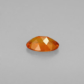 Clinohumite Gemstone in 6.7 x 4.4 mm Size for Sale, Clinohumite Stone in Yellow Orange Color