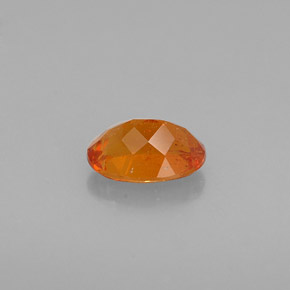 Clinohumite Gemstone in 6.4 x 4.7 mm Size for Sale, Clinohumite Stone in Yellow Orange Color