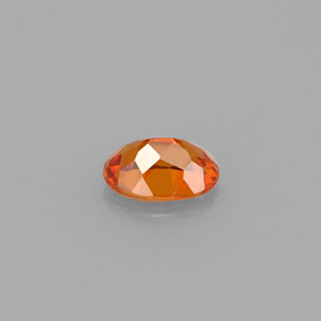 Clinohumite Gemstone in 6.2 x 4.5 mm Size for Sale, Clinohumite Stone in Yellow Orange Color