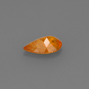 Clinohumite Gemstone in 7.8 x 5.1 mm Size for Sale, Clinohumite Stone in Yellow Orange Color